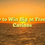 How to Win Big at Free Bet Casinos