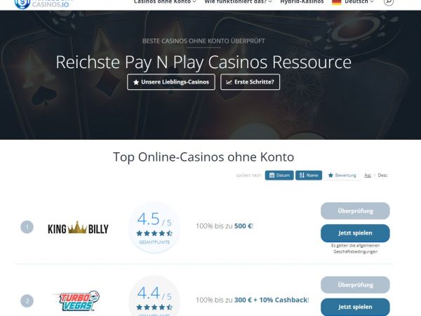 What You Should Know About Online Casinos Germany Without Registration
